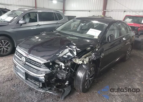 2023 Volkswagen Jetta 1.5T S из США, поврежденный, VIN 3VW5M7BU8PM019113
